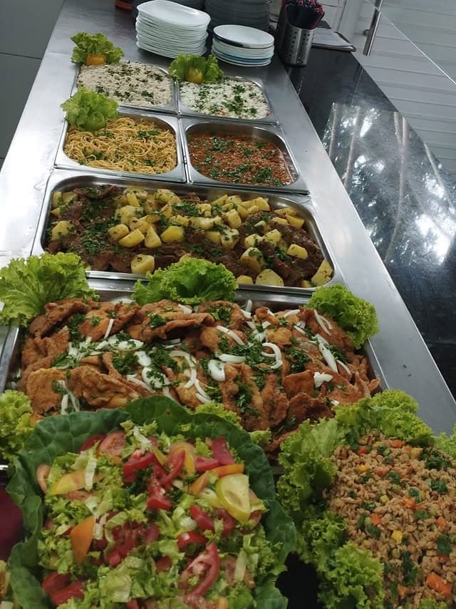 Buffet industrial completo — Grupo Macaxeira
